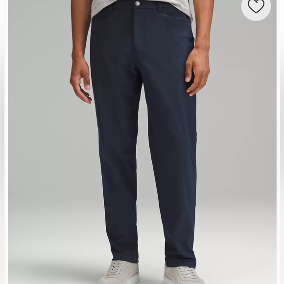Lululemon Men ABC Slim-Fit 5 Packet Pants Warpstreme Size 36